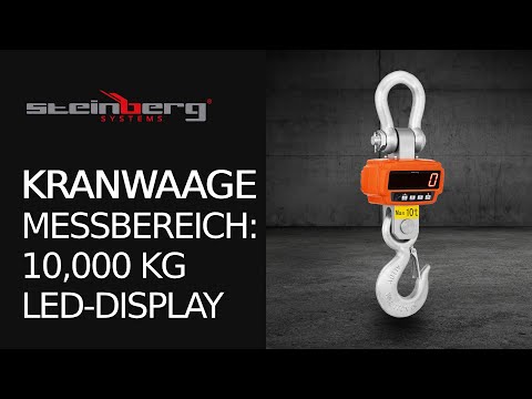 Video - Kranwaage - 10 t / 2 kg - Remote Display