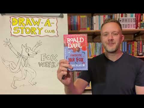 🎨 Draw Fantastic Mr. Fox | Roald Dahl Drawing Tutorial for Kids | #DrawaStoryClub
