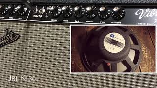 Video thumbnail for 「Fender 64 Vibroverb Custom」スピーカー交換（Eminence Speaker VS JBL K130）＆サウンドチェック！ 【魔法の箱研究所】 by 魔法の箱研究所 - Stompbox Review Channel -