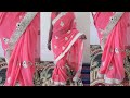 Bollywood Style Ultra Low Waist Saree Draping Vlogs Ultra Saree Draping Free Pallu Saree Draping
