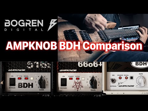 Bogren Digital Ampknob BDH comparison, Matched-Cab IR & Same 3rd-party Cab IR.