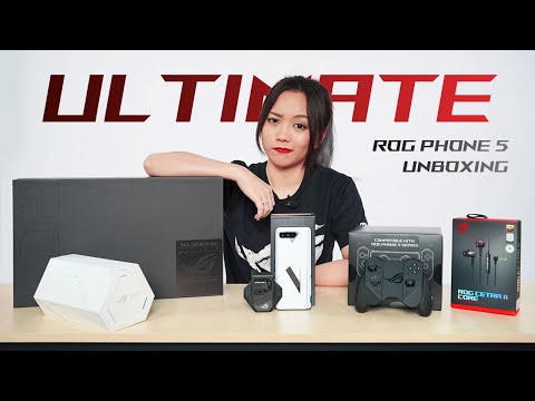ROG Phone 5 ULTIMATE Unboxing - Ultimate Fan Gift Set and more!