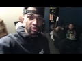 Baby Aces and Baby Bash in the studio.