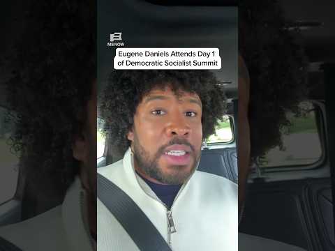 Eugene Daniels attends Day 1 of Democratic Socialist Summit