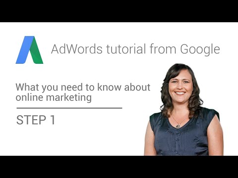 , title : 'AdWords tutorial from Google - Step 1: What you need to know about online marketing'