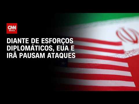 Guerra no Oriente Médio: Em meio a esforço diplomático, EUA e Irã pausam ataques | CNN PRIME TIME