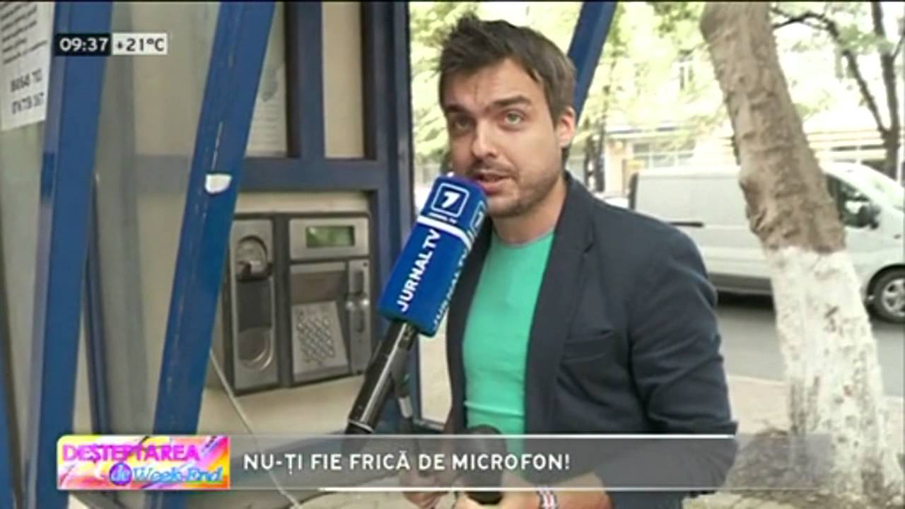 Ce intr? de trei ori în femeie. (Frica de microfon la JurnalTV)