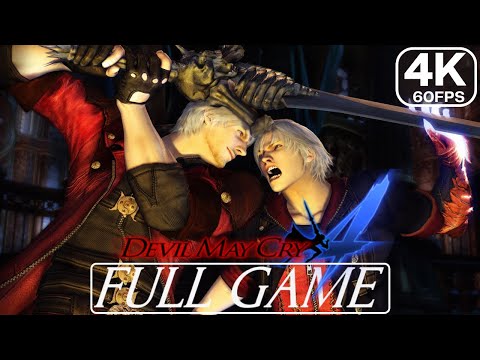 DEVIL MAY CRY 4 FULL GAME Gameplay Walkthrough [4K 60FPS] - No Commentary