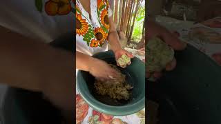 🇧🇿 Traditional Mayan Tamales in Belize #shorts