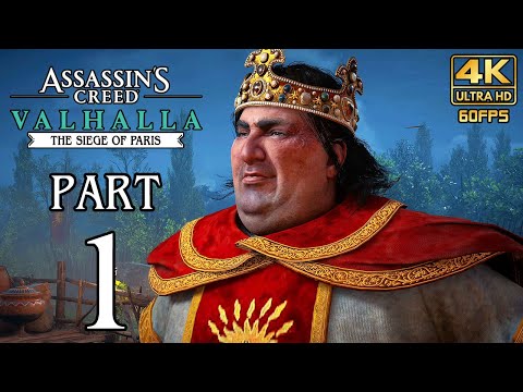 Assassin’s Creed Valhalla: The Siege of Paris Walkthrough PART 1 (PC) @ 4K 60ᶠᵖˢ ✔