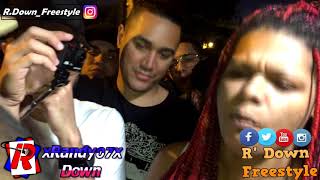 RENVACHA!!! Guady Mercy Vs. Jr La Suprema - Batalla De Freestyle EN LA PLAZA GUIBIA