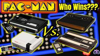 Atari 2600 Vs Colecovision Vs Intellivision Vs NES | A Legendary Pac-Man Battle | Who Will Win???