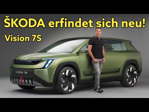 Skoda Vision 7S: Ab 2026 in Serie, aber schon jetzt im ersten Check | Sitzprobe | Review