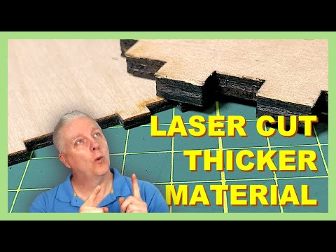 LASER CUTTING THICK MATERIAL IS HARD!
