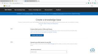 How To Create A QnA Maker Generally Available Cognitive Service