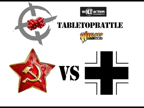 Bolt Action EXCLUSIVE 2nd ed battle report #8 - 1943: Russia "Road block pt. 2-2"