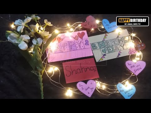 Happy Birthday Shahnaz Whatsapp Status | HBD Shahnaz Whatsapp Status | Amal Info TV