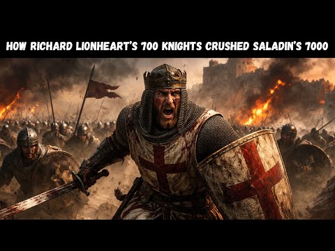 How Richard the Lionheart’s 700 Knights CRUSHED Saladin’s 7000 in 1 Hour | Battle Of Jaffa