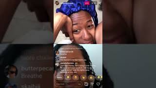 Musiq Soulchild baby mama disses him om live