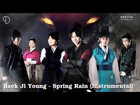 Baek Ji Young - Spring Rain (Instrumental)