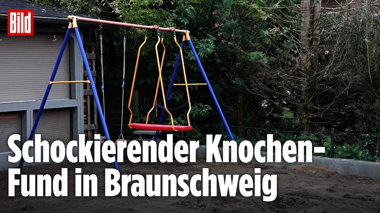 BRAUNSCHWEIG: Familie findet menschliche Überreste im Garten – Polizei ermittelt