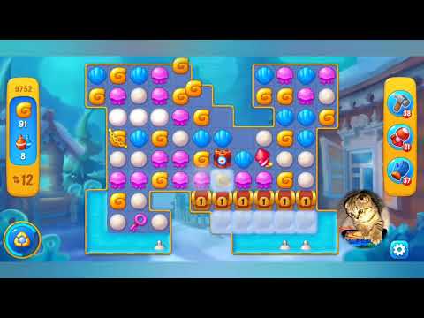 Fishdom 2022, no Boosters,  9752  level  -  прохождение без бустеров,  9752  уровень.