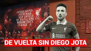 Liverpool vuelve a entrenar entre lágrimas por la trágica pérdida de Diogo Jota