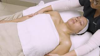 Spa European Facial Massage Movements Protocol | Step 5: Petrissage Shoulders and Arms