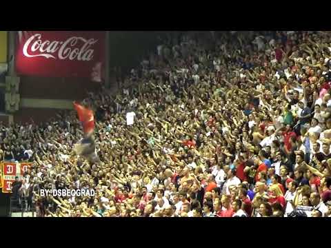 Delije u Pioniru - DELIRIJUM!!! | Ljubav si mi jedina, ti si moja sudbina!