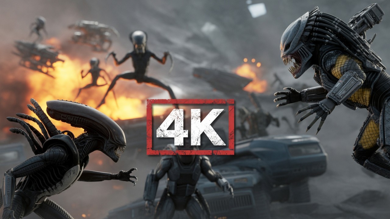 Alien Vs Predator Live Wallpaper | Clash of Titans in Motion! 👽🛡️