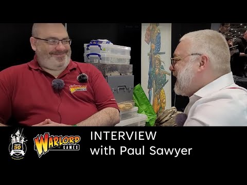Paul Sawyer (Warlord Games) interview @Salute 50 -