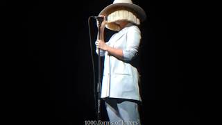 sia - eye of the needle (live concept)