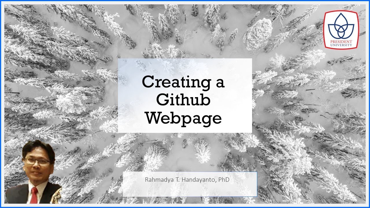 Creating a Github Webpage using Bootstrap Template