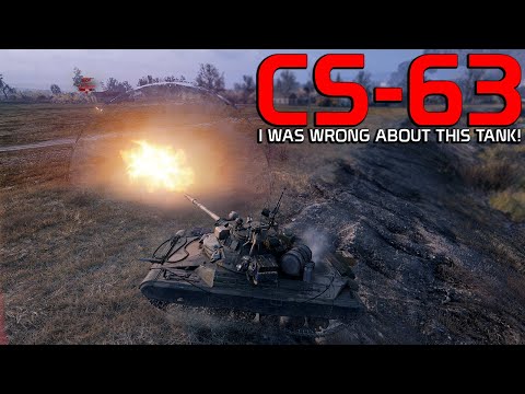 I was WRONG about this tank! CS-63 | World of Tanks