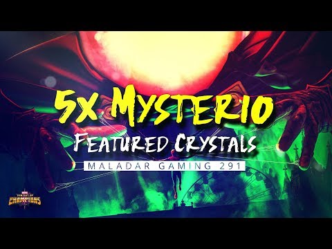 5x 6 Star Mysterio Featured Cavalier Crystals Round 1 🧐 #MCOC