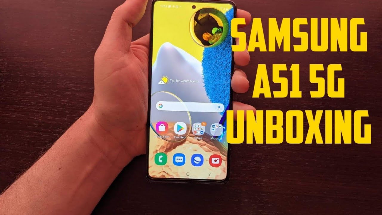 Samsung A51 5G Unboxing. (Great)