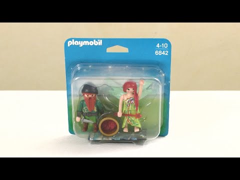 Unboxing Playmobil : La fée et le nain de la forêt (2016) – 6842