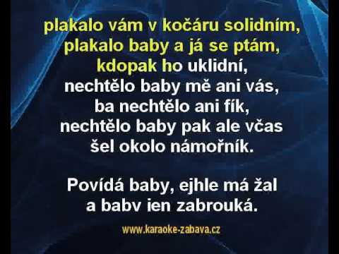 Plakalo baby - Petr Spálený Karaoke tip