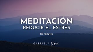 Meditación para Reducir el Estrés y la ansiedad 🌾 Vuelve a la calma @GabrielaLitschi