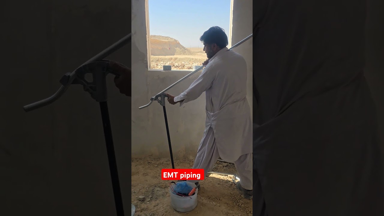 EMT conduit @ElectricalWorkCenter #construction #electricalworkcenter #electrical #emtconduit