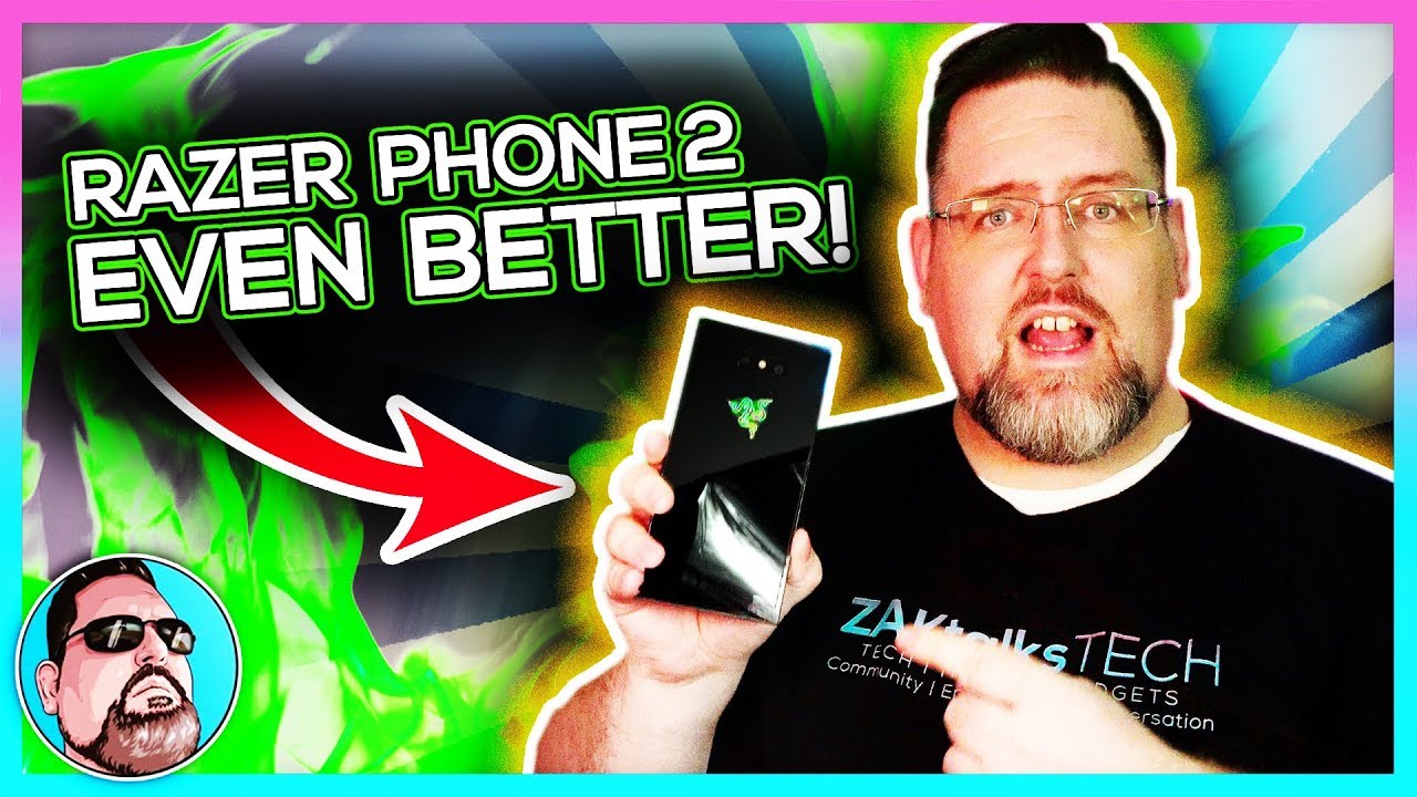 Razer Phone is Even BETTER Now! Razer Phone 2 Unboxing & First Impressions