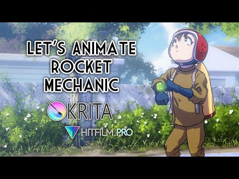 Let's Animate - Krita: Rocket Mechanic (10 days)