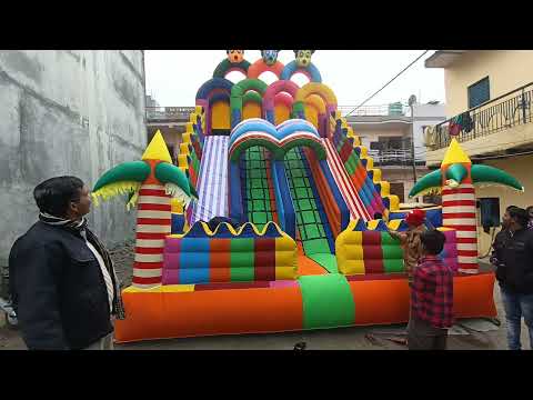 4 Slides Bouncy Inflatable