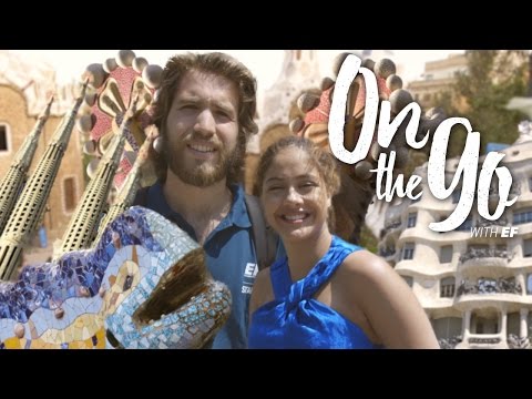 Elenor and Victor check out Barcelona's Gaudí architecture – On the go with EF #36