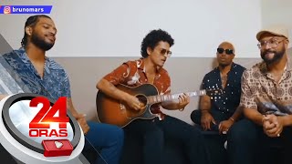 Bruno Mars, may regalong impromptu song sa Pinoy fans | 24 Oras