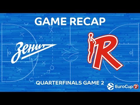 Highlights: Zenit St Petersburg - Grissin Bon Reggio Emilia