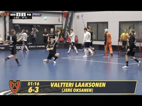 Maalikooste: Koovee Miehet vs. Pirkat PVE2 6-5 (8.3.2020)