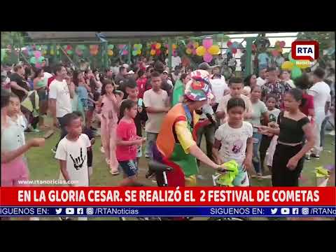 EN LA GLORIA CESAR SÉ REALIZO EL  2 FESTIVAL DE COMETAS