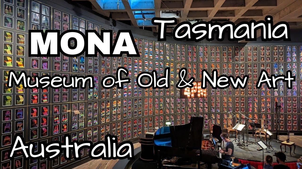 Embark on a walking tour at MONA museum.