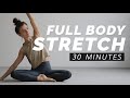 Full Body Stretch Gentle Routine For Flexibility Relaxation Stress Relief 30Min Yoga Inspired